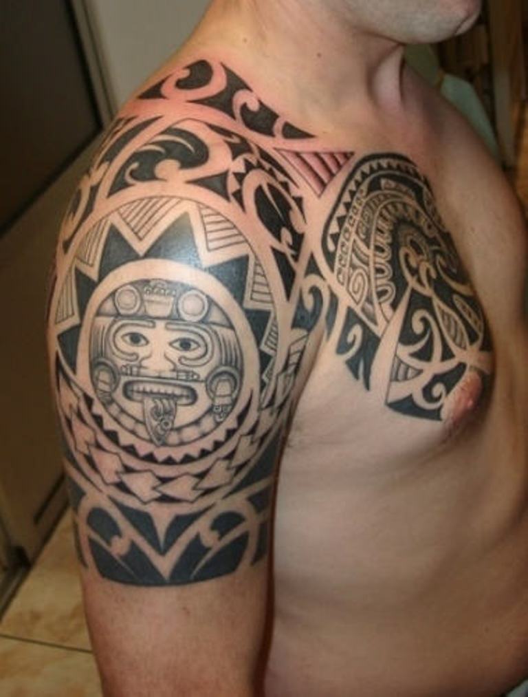 67 Cool Samoan Shoulder Tattoos