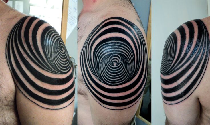 57 Impressive Geometric Shoulder Tattoos