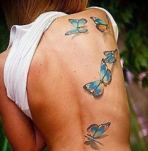 Adorable Butterfly Tattoo