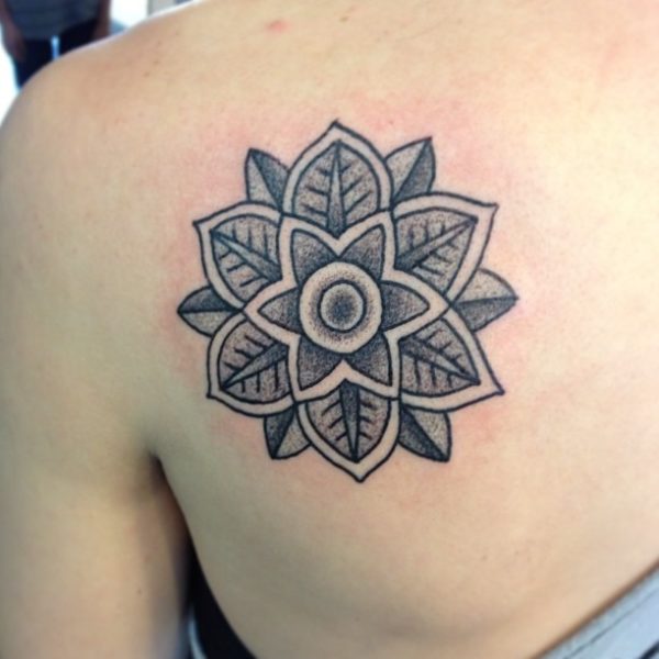 Adorable Mandala Tattoo