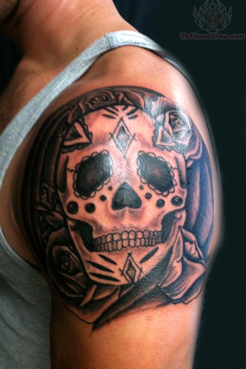 Adorable Skull Tattoo