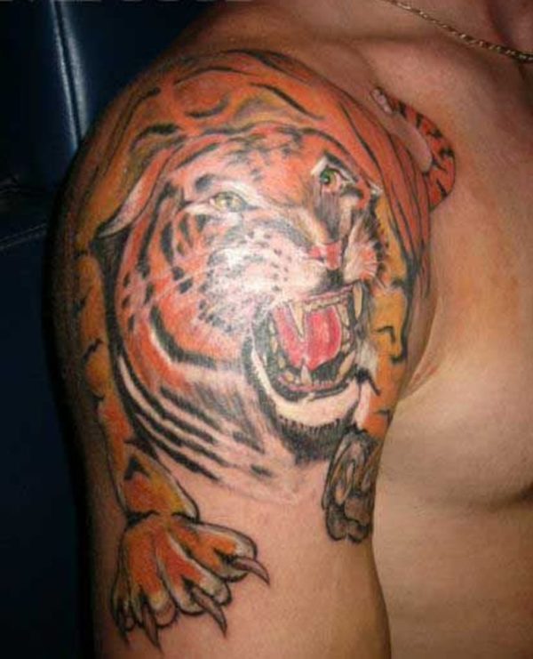 Adorable Tiger Tattoo