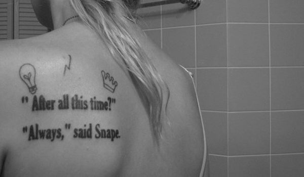 After All This Time Quote Tattoo