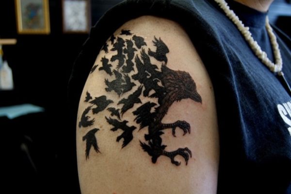 Amazing Birds Tattoo For Men