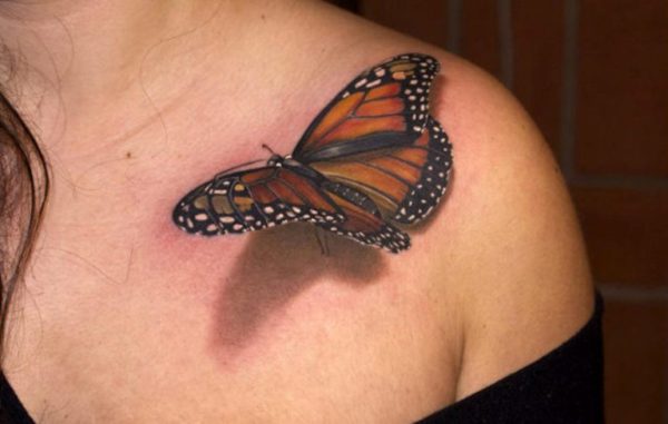 Amazing Butterfly Tattoo Design