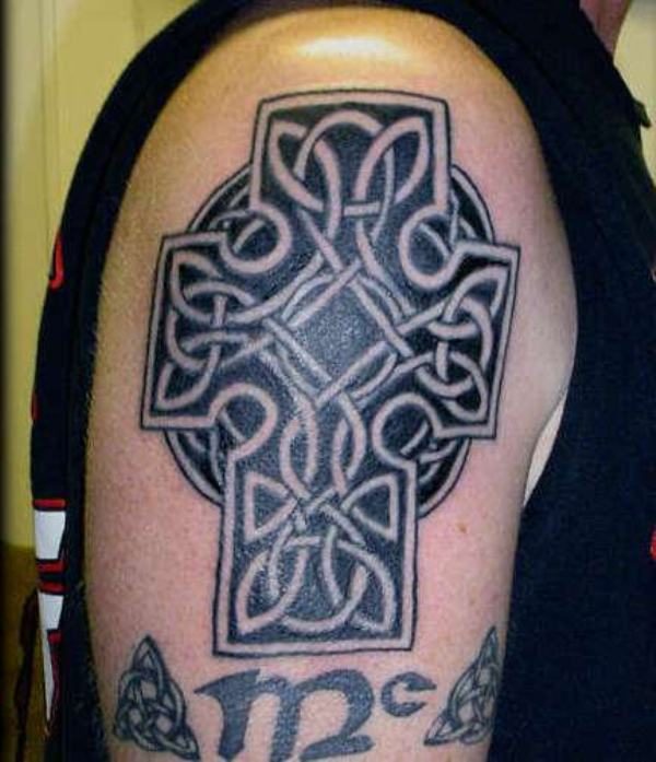 Amazing Cross Tattoo Design