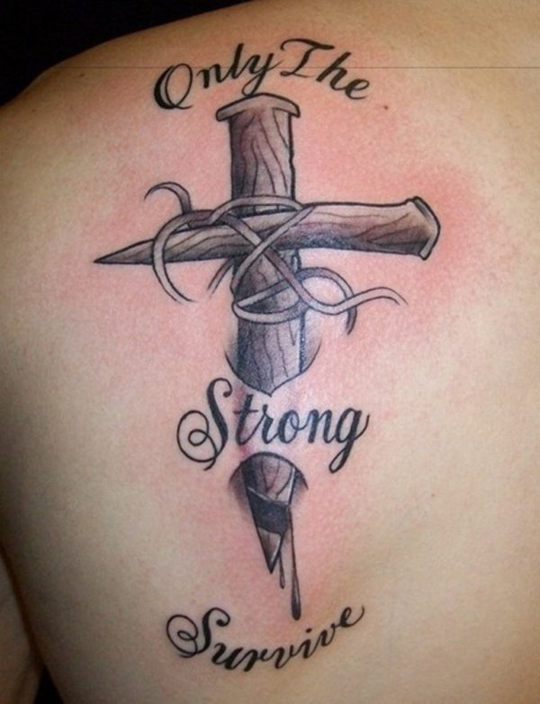 Amazing Cross Tattoo Design
