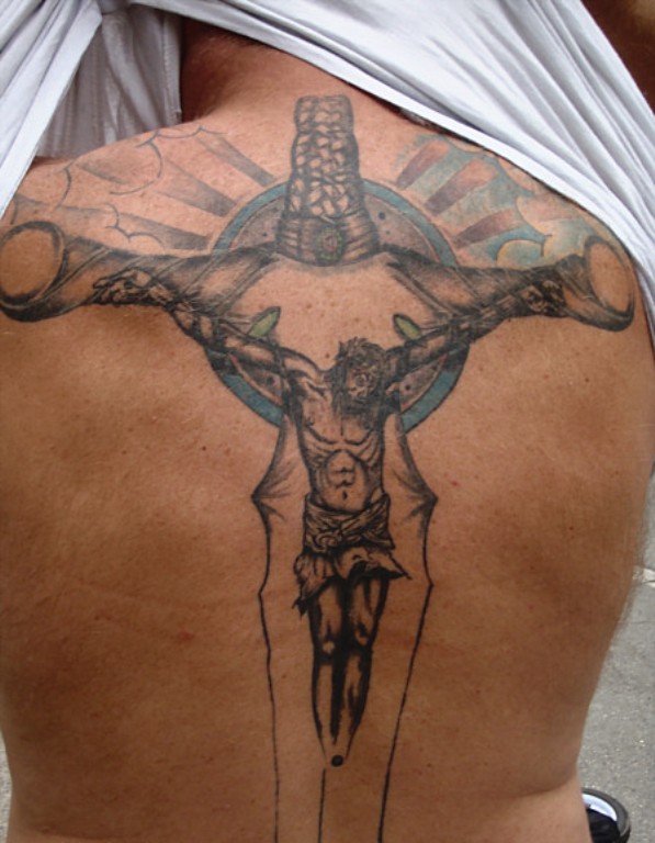  Amazing Crucifix Tattoo
