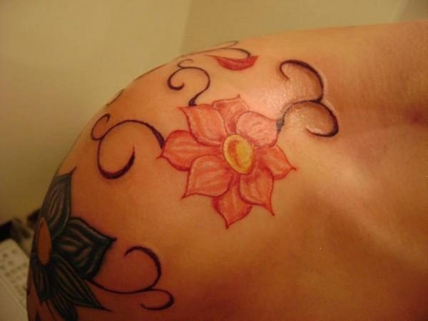 Amazing Flower Tattoo