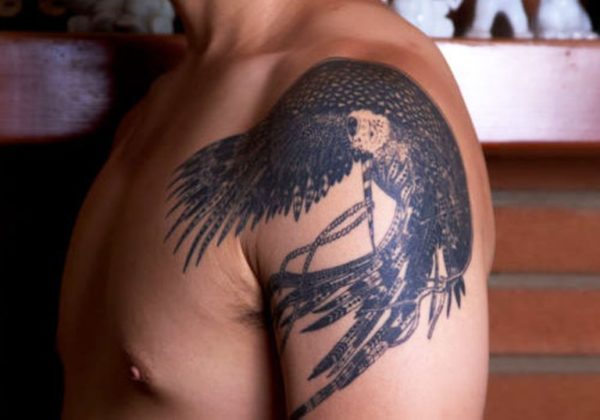 Amazing Hawk Tattoo