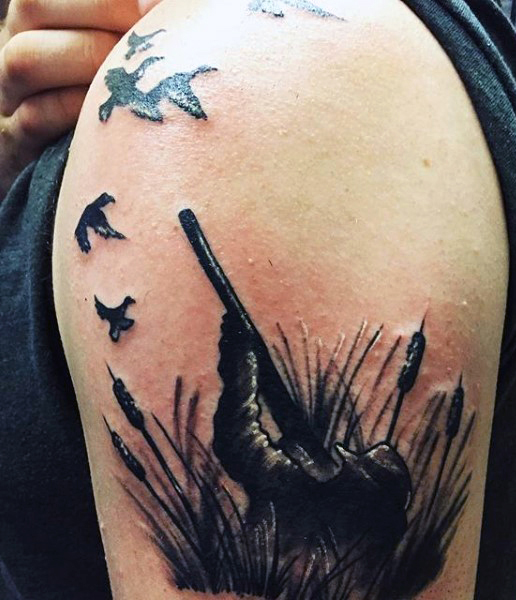 Amazing Hunter Tattoo !