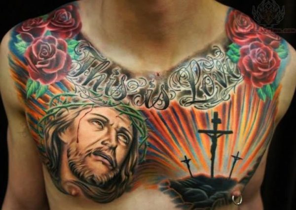 Amazing Jesus Tattoo