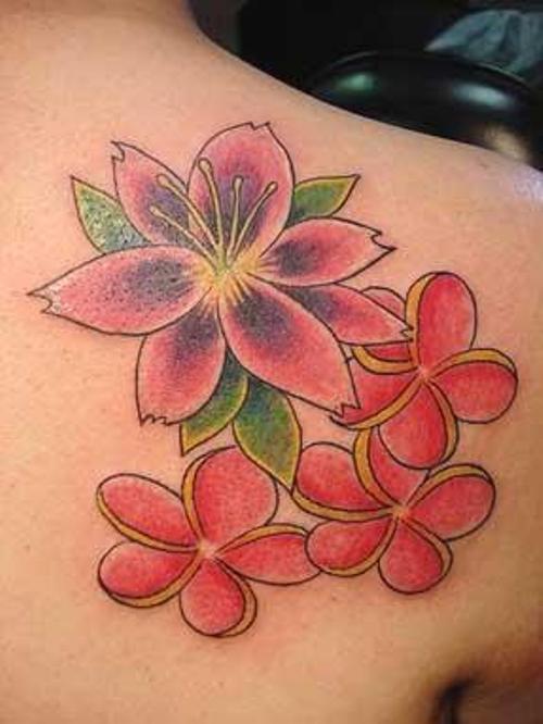 Amazing Lily Flower Tattoo