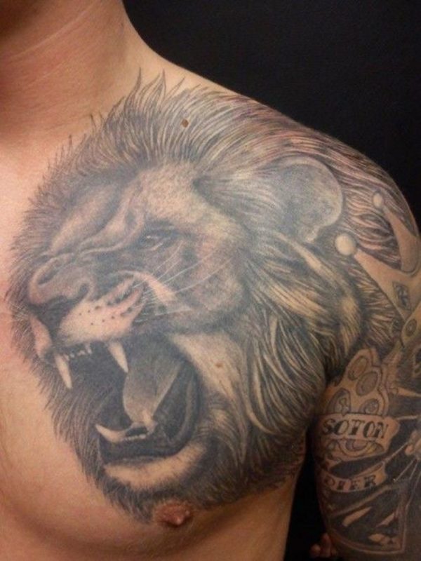 Amazing Lion Tattoo