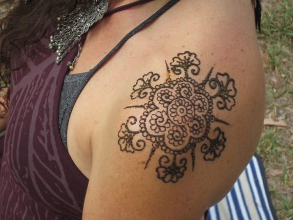 Amazing Mehndi Design Tattoo