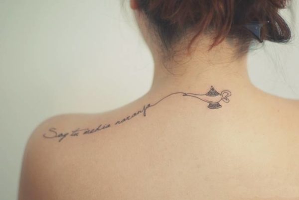 Amazing Shoulder Blade Tattoo