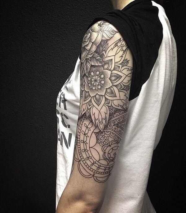 Amazing Shoulder Joint Tattoo