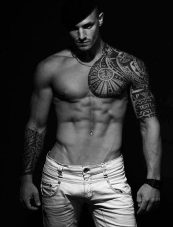 Amazing Shoulder Tattoo For Men