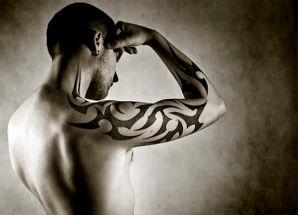 Amazing Tribal Black Tattoo