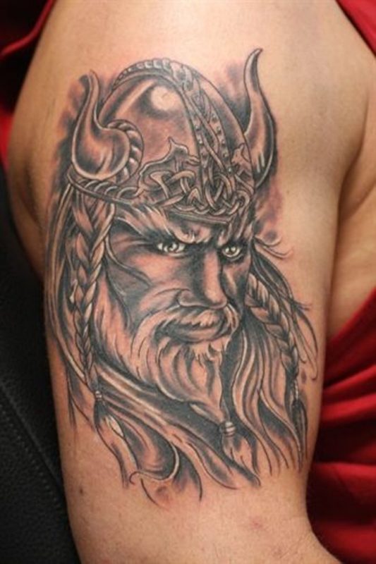 Amazing Viking Tattoo