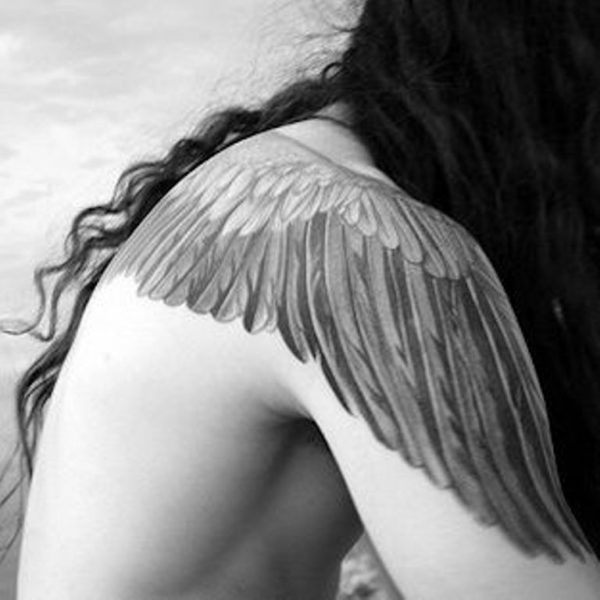 Amazing Wings On Shoulder