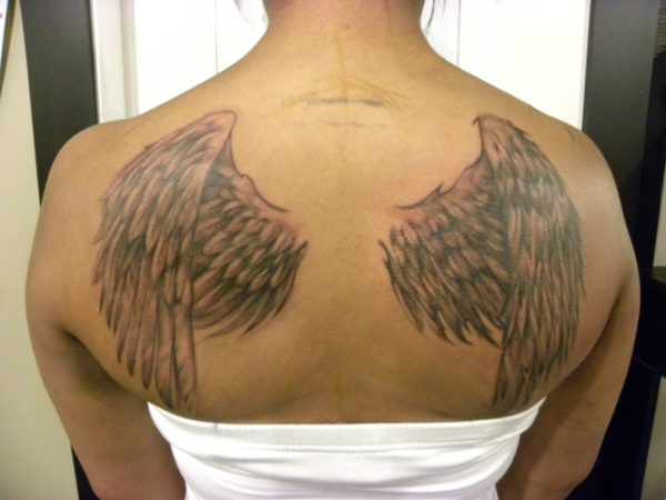 Angel Wing Tattoo Design