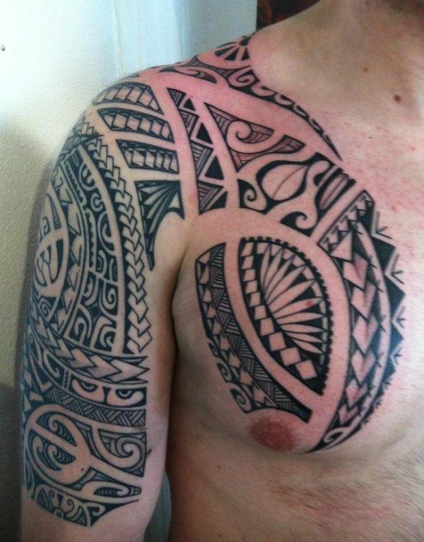 Armadura Polynesia Maori Tattoo