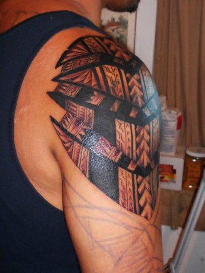 Armor Black Tattoo