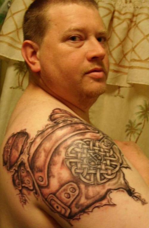 Armour Celtic Tattoo Design