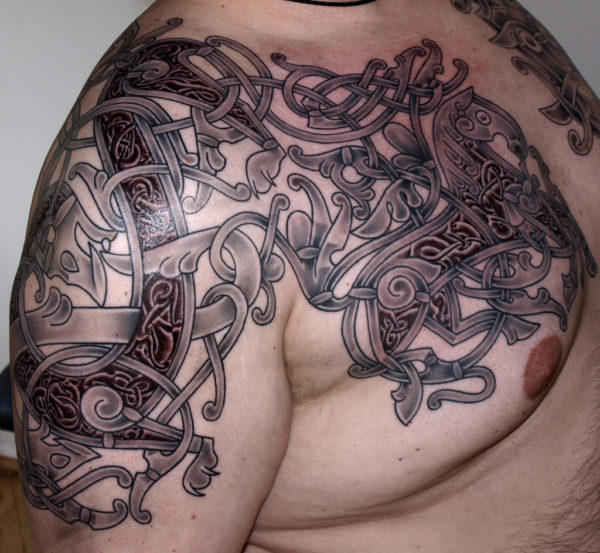 Attractive Celtic Viking Tattoo