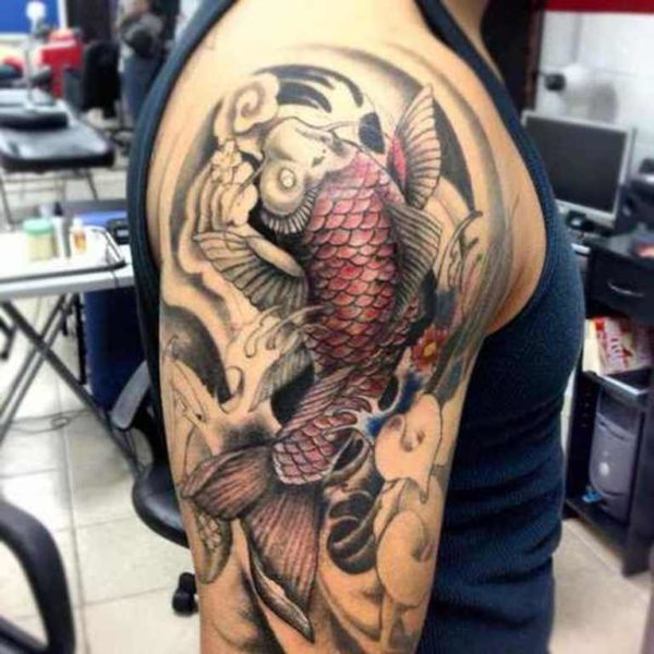 Attractive Fish Tattoo Design