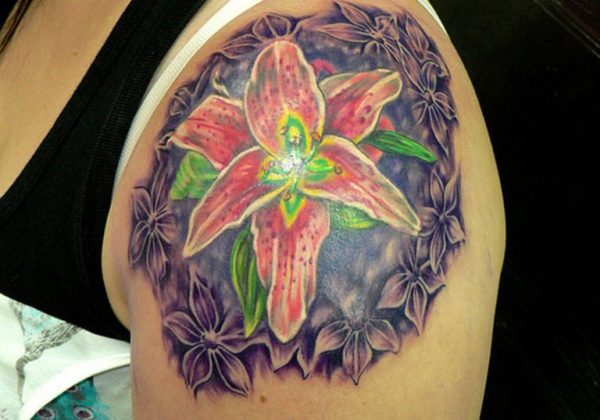 Attractive Flower Tattoo