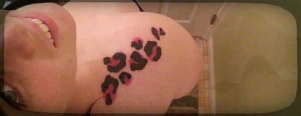 Attractive Leopard Tattoo