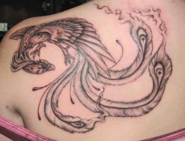 Attractive Phoenix Tattoo