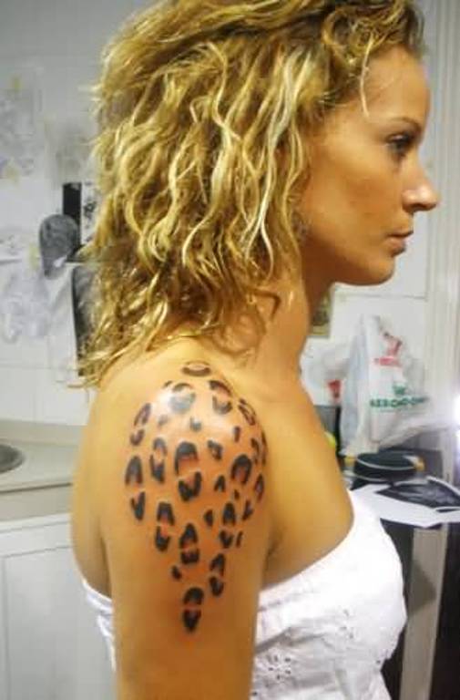 Awesome Leopard Print Tattoo