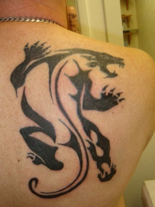 Aztec Panther Tattoo