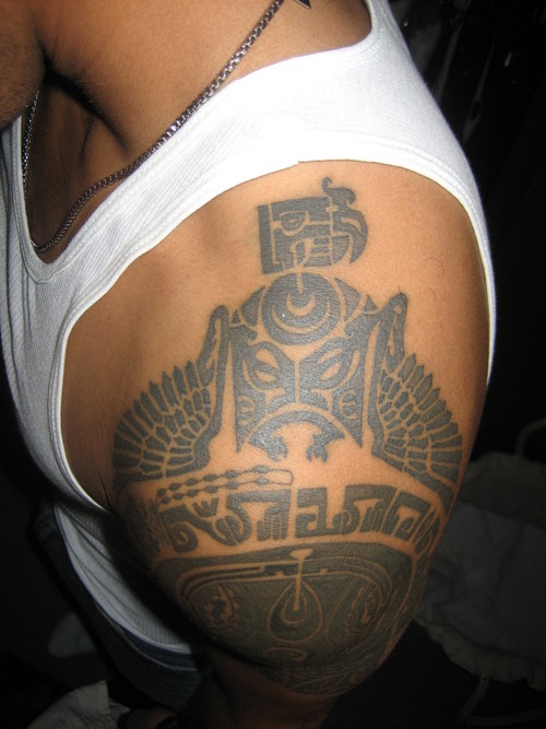 Aztec Tattoo Design