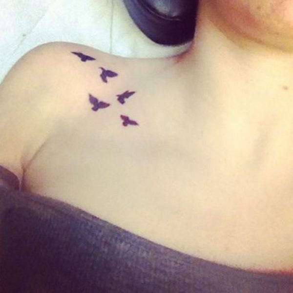 Beautiful Birds Tattoo Design