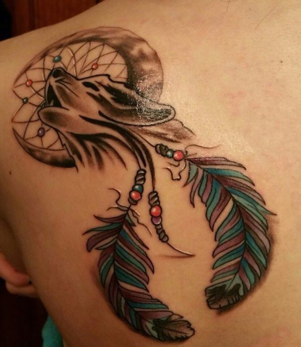 Beautiful Dream Catcher Tattoo