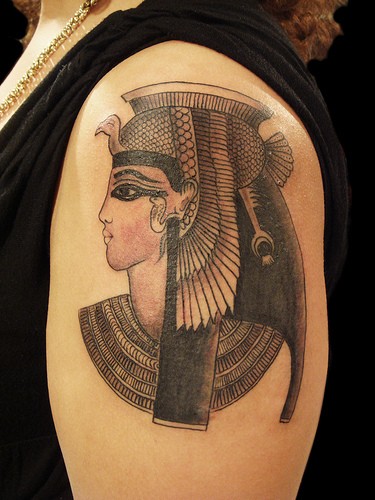 Beautiful Egyptian Queen Tattoo