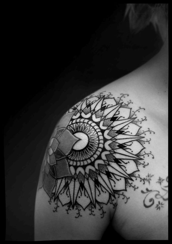 Beautiful Mandala Tattoo Design