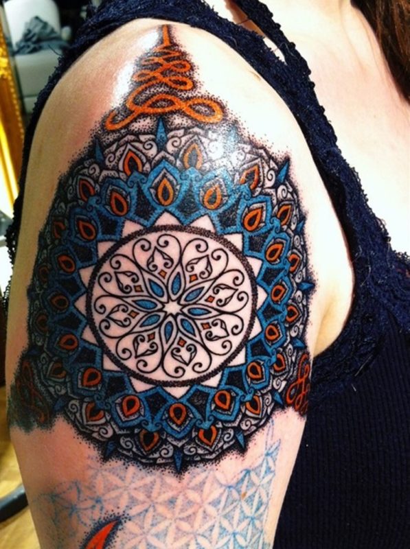 Beautiful Mandala Tattoo