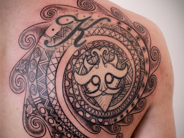 Beautiful Polynesian Tattoo