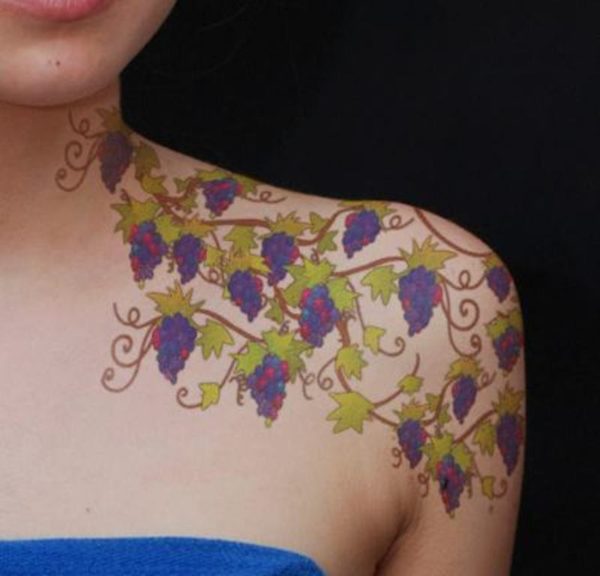 Beautiful Vine Tattoo