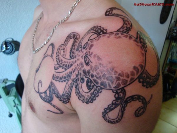 Big Octopus Tattoo