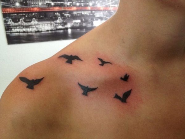 Bird Shoulder Tattoo