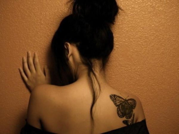 Black Butterfly Tattoo