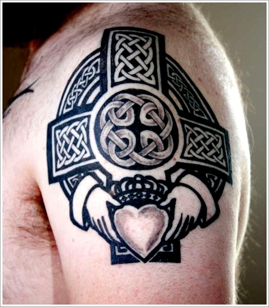 Black Celtic Tattoo Design