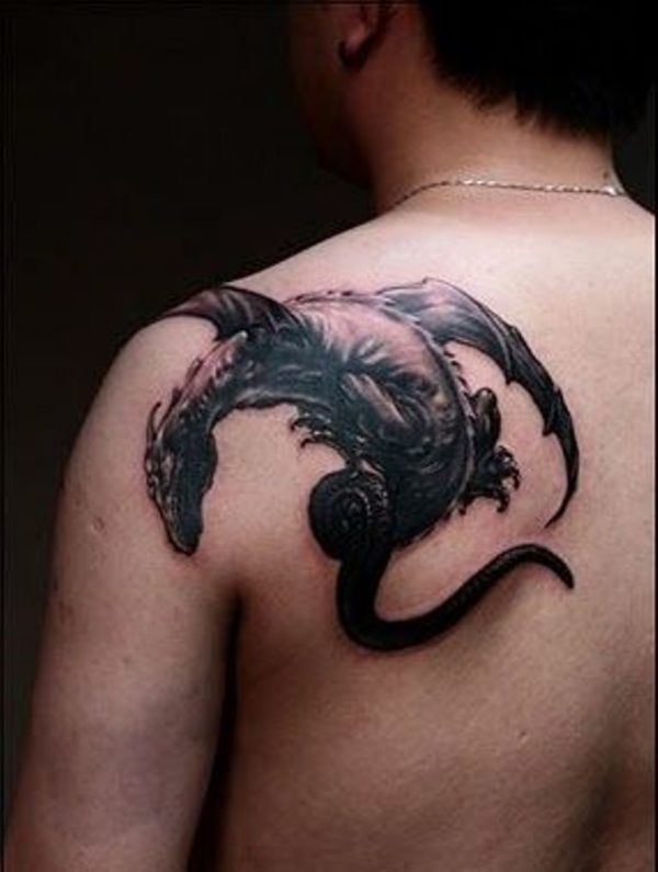 Black Dragon Tattoo