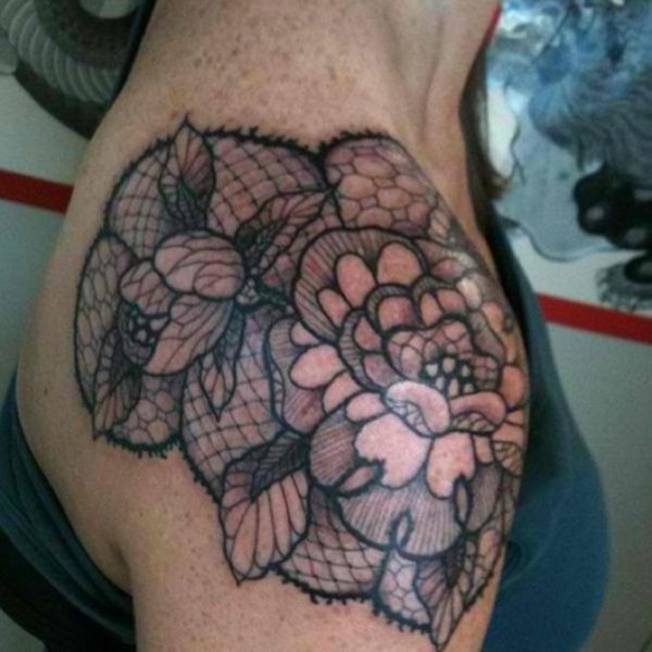 Black Lace Tattoo